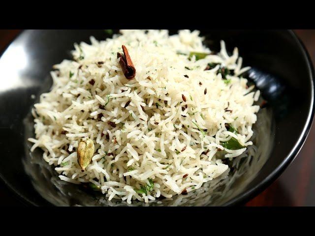 Jeera Rice Recipe | Restaurant Style Jeera Rice Recipe | Flavoured Cumin Rice | Ruchi's Kitchen