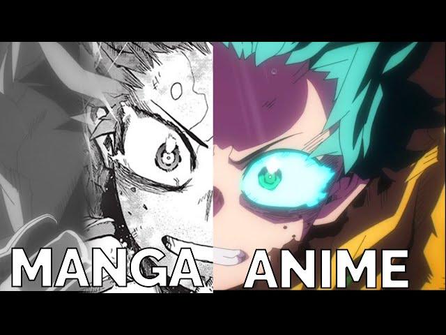 I GOTTA BE HONEST WITH THIS ANIMATION | My Hero Academia Season 7 Episode 17 Manga vs Anime