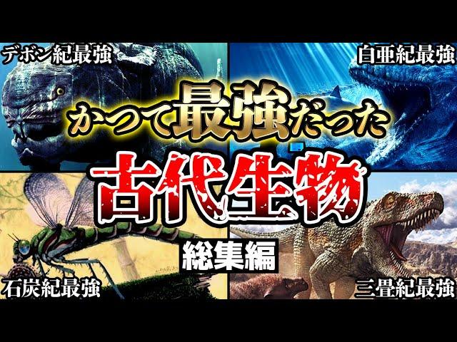 【総集編】群を抜いて最強…古代生物・時代の頂点たちについてまとめ【ゆっくり解説】