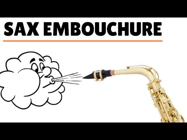 How To Blow Your Sax (Embouchure). Beginner Saxophone Lesson