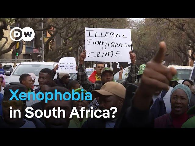 South Africa's new government cracks down on illegal immigration | DW News