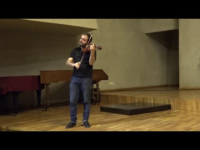 Tchaikovsky violin concerto cadenza by Gevorg Vardanyan