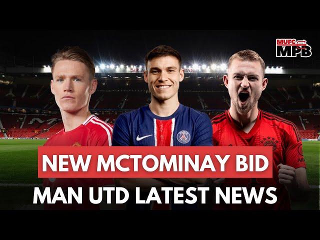 £20M MCTOMINAY BID! Ugarte LOAN Deal ON! Man Utd Latest News