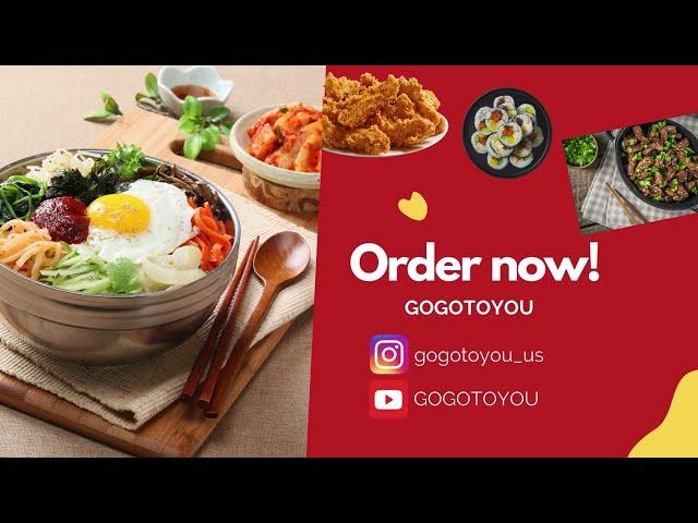 Korean food delivery 'GOGOTOYOU' APP 