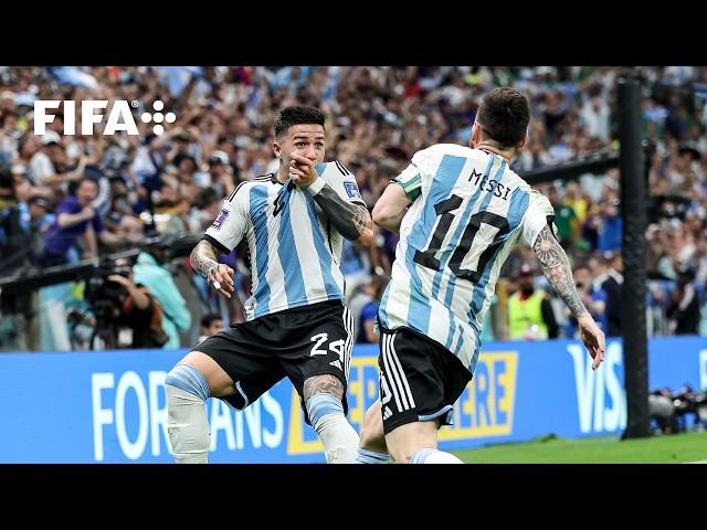 Enzo Fernandez's Golazo v Mexico | 2022 FIFA World Cup