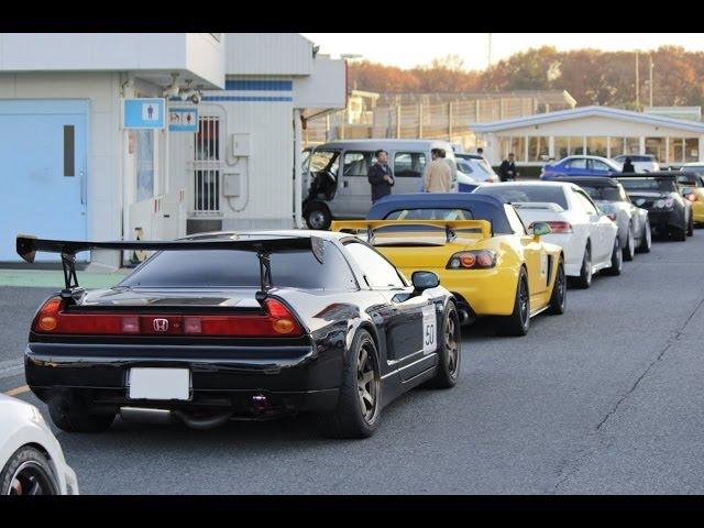 ShuBoxInc Prelude Chasing an NSX - Tsukuba Circuit 筑波サーキット