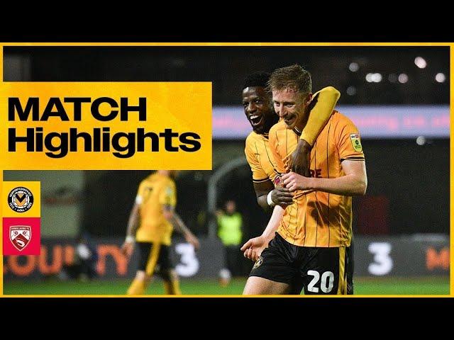 Match Highlights | Newport County v Morecambe