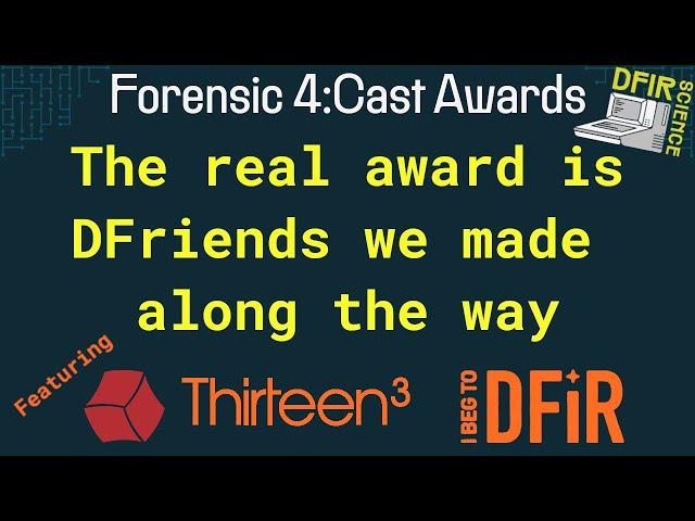 Forensic 4:Cast Awards  The real award is DFriends we made along the way 