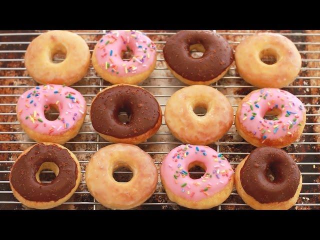 No Knead Donuts (Baked Not Fried) | Gemma's Bigger Bolder Baking