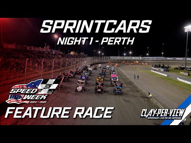 Sprintcars | USA vs. WA Speedweek - Perth - 26th Dec 2024 | Clay-Per-View