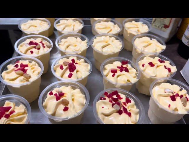 Fresh Mango Ice Cream Making in India