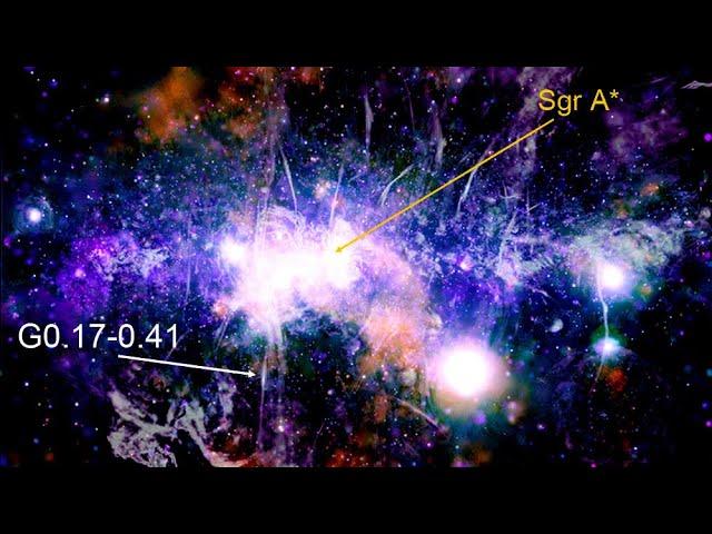 Представлена детальная панорама центра "Млечного Пути" и нитей газа в десятки световых лет (Sgr A*)