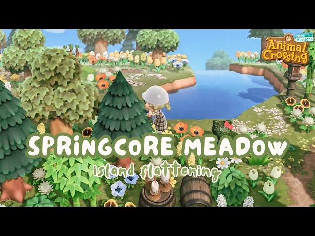 Animal Crossing Longplay  Flattening my Friends Springcore Island (No Commentary)