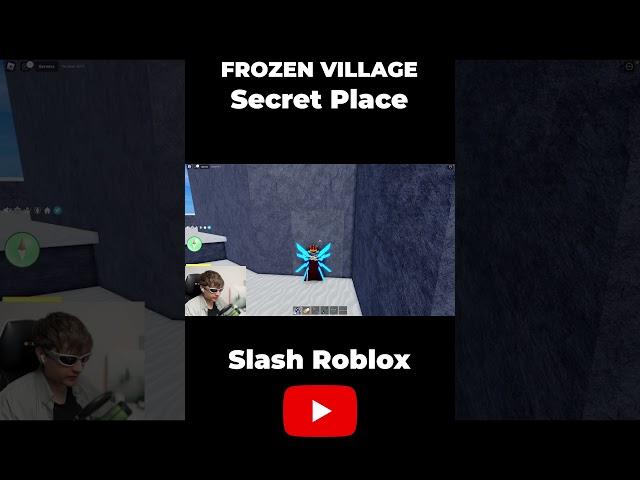 Frozen VIlage DARK BLADE v2 Secret! All secret Places in Blox Fruits Roblox