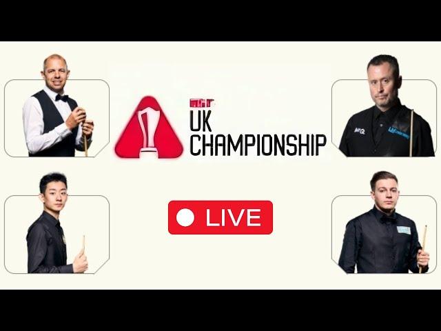 Barry Hawkins vs Alfie Burden & Wu Yize vs Ashley Carty  | U.K Championship 2024