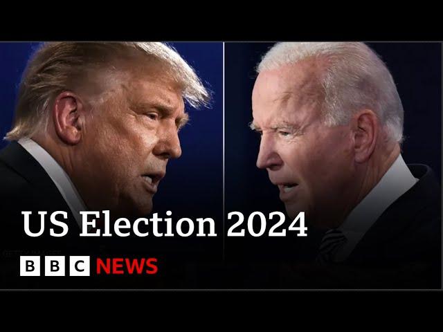 US Election 2024:  The Trump v Biden rematch is under way | BBC News