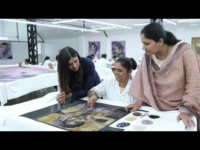 Mickalene Thomas Collaborates with Chanakya School of Craft