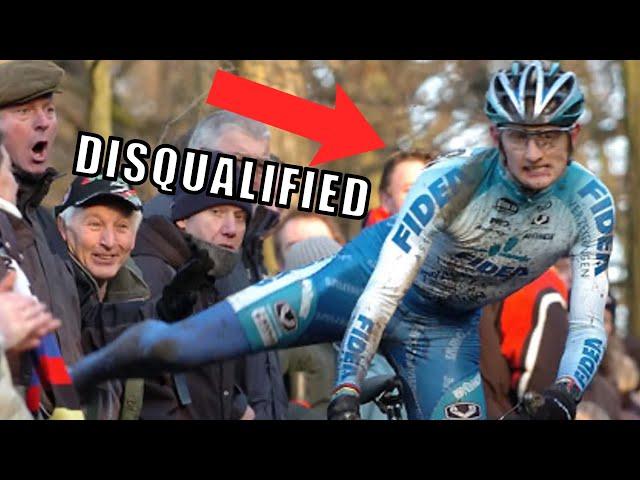 Most UNSPORTING Cyclocross Moments in Cycling History | Motordoping, Kicking & Mathieu van der Poel?