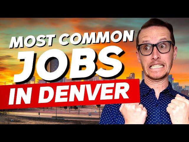 10 Surprising "BEST JOBS" in Denver 