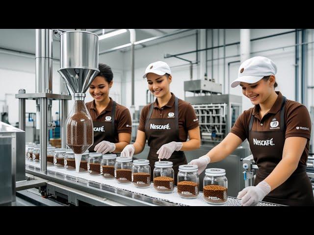 How Instant Coffee Is Made  | Inside the Factory