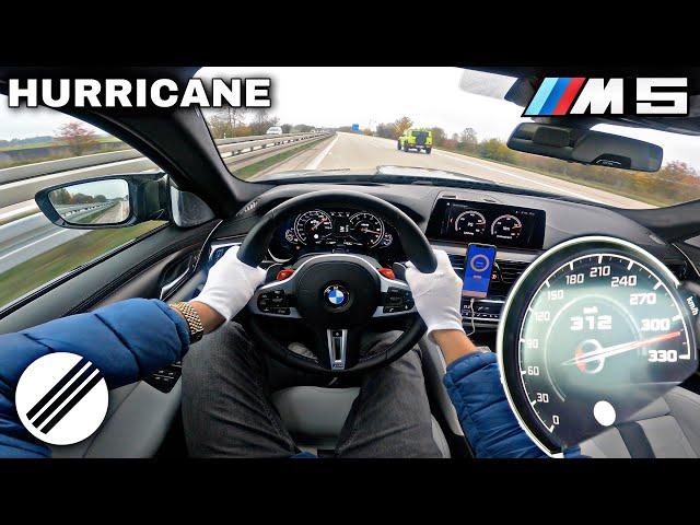 1000HP BMW M5 HURRICANE *PROTOTYPE* TEST DRIVE ON GERMAN AUTOBAHN