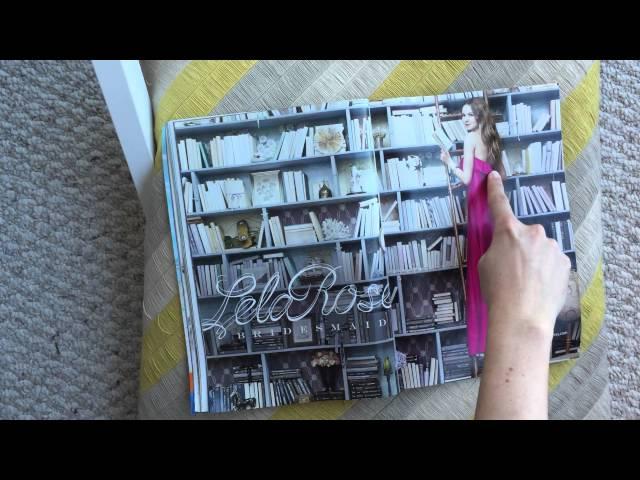 Wedding Magazine Page Flipping ASMR (soft spoken) Part 1