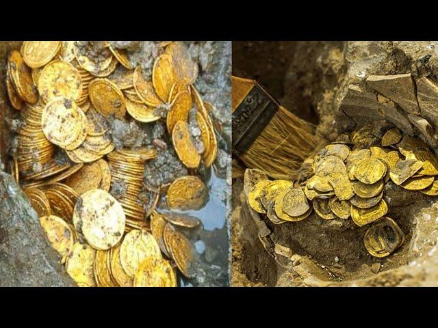 WE FOUND THE GOLD COINS  TREASURE HUNTİNG