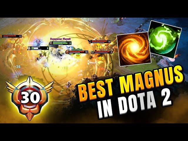 BEST Magnus in Dota 2 - 10 minutes of Ar1Se outplaying his enemies