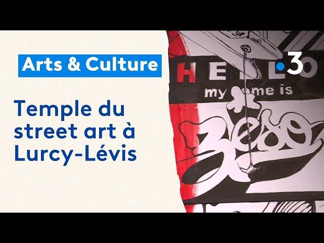 Les belles images du temple du street art à Lurcy-Lévis, dans l’Allier