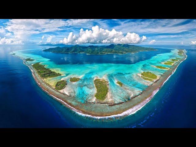 INCREDIBLE FRENCH POLYNESIA, Taha'a , Society Islands: Amazing Planet (4K) 2023