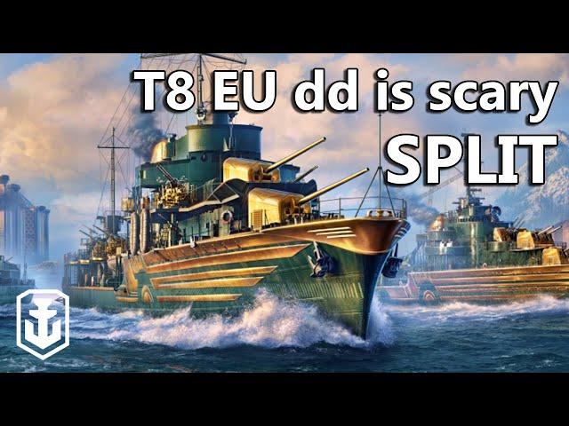 I Thought The Tier 10 Was Strong... - Split Tier 8 European Destroyer