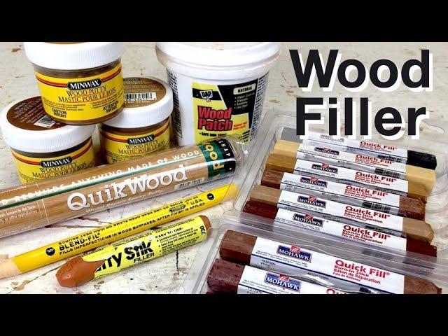 Wood Filler & Putty for Furniture Repair | Woodworking How to by Fixing Furniture