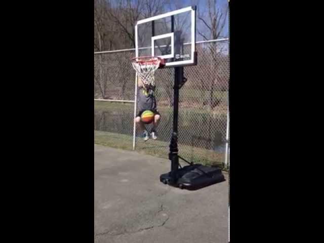 8 Years Old and He can Dunk!