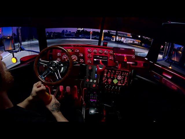 American truck simulator/realistic profile day 27 armstrong transport