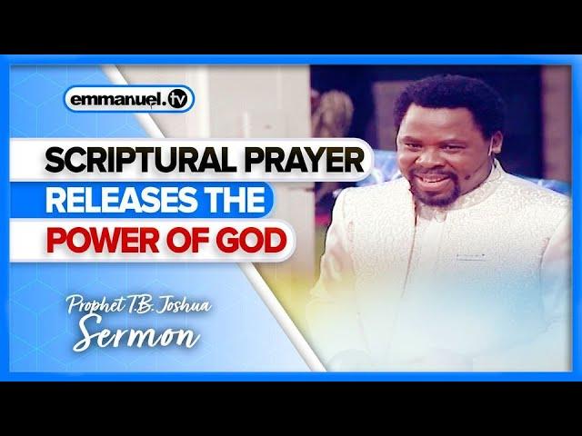 BELIEVING IS POSSESSING | Prophet T.B Joshua Sermon #ProphetTBJoshua #EmmanuelTV