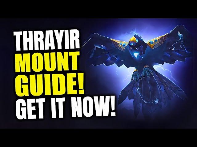 Thrayir Complete Mount Guide | How To Get Thrayir, Eyes of the Siren in 11.0.7 | Stormcrow Mount