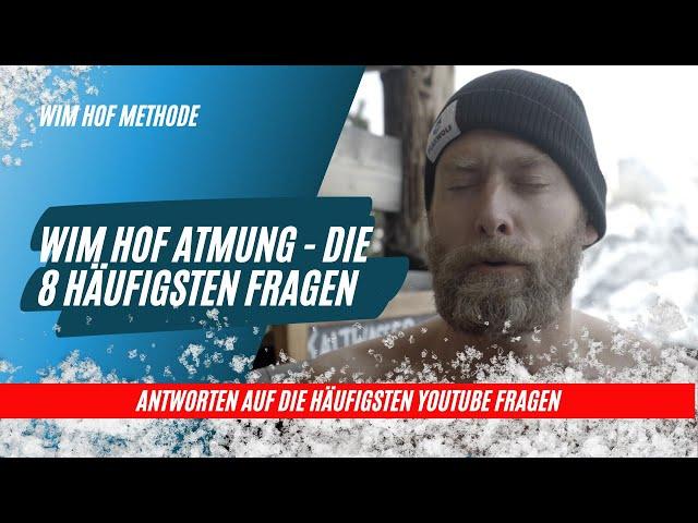  Wim Hof Instructor Rolf beantwortet DIE HÄUFIGSTEN FRAGEN auf YouTube zu der WIM HOF ATMUNG