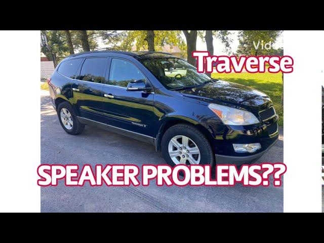 How to Repair Radio No Sound on your Chevy Traverse