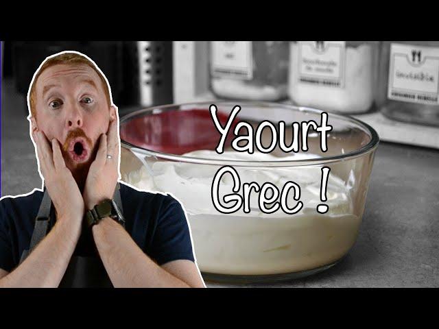 Greek yogurt  (Super EASY and ECONOMICAL)