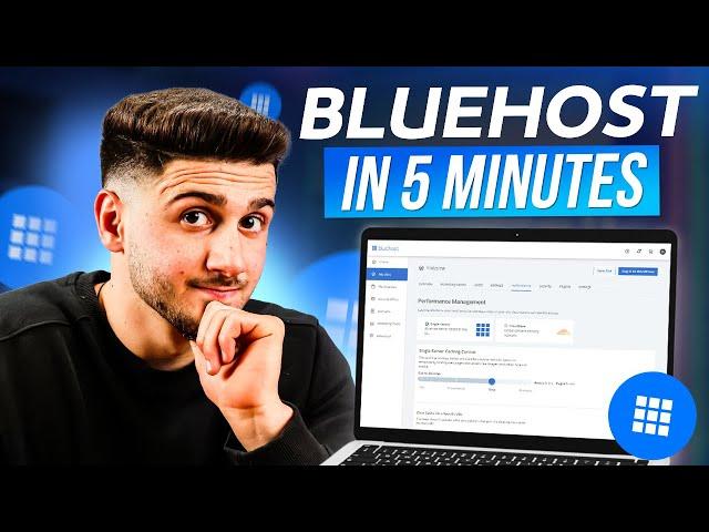 Bluehost Tutorial: Get Started In 5 MINUTES on how to use Bluehost!