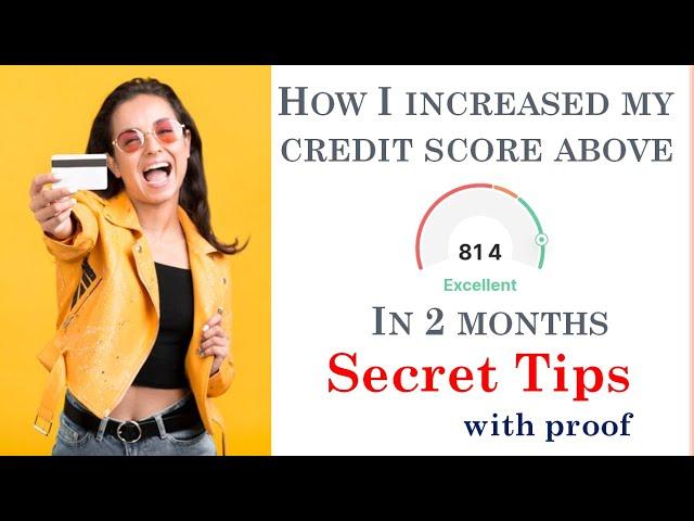 How to increase credit score. increase cibil score.