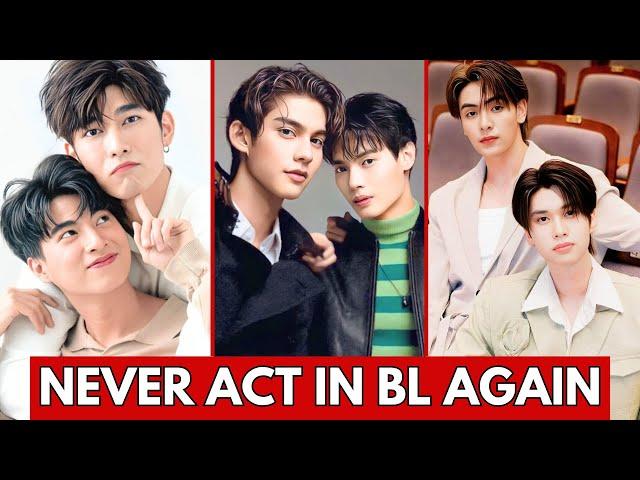 TOP THAI BL ACTORS WHO WILL NEVER WORK IN BL DRAMAS | HANDSOME THAI ACTORS 2024 #thaidrama