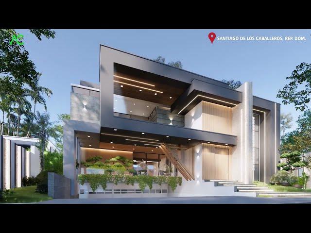 ¡La Casa Moderna que Estabas Esperando en Santiago, RD!