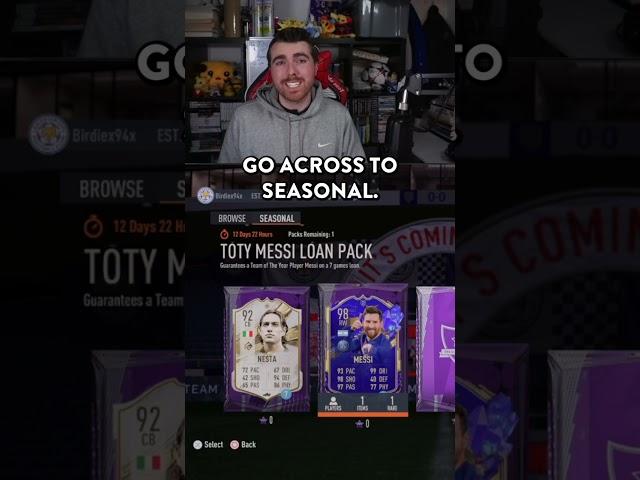 How to get TOTY Messi for free in FIFA 23 Ultimate Team!