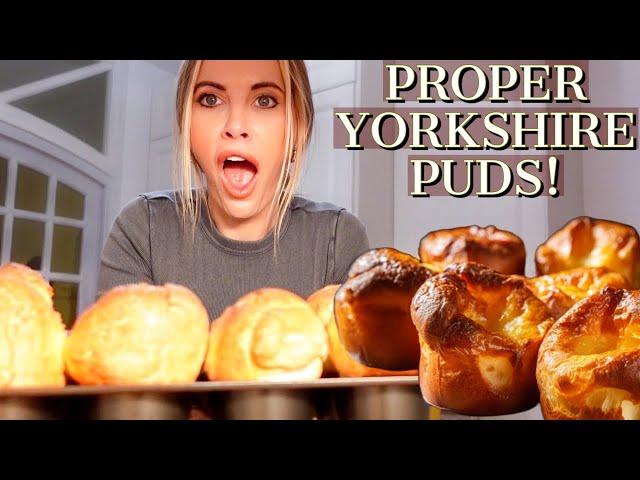 PERFECT YORKSHIRE PUDDINGS! A Yorkshire Girl's Christmas Special | Fern Weston-Bennett Vlog 