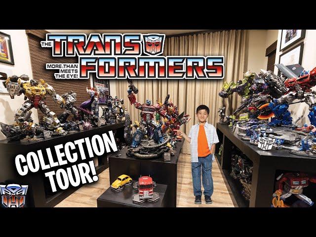TRANSFORMERS COLLECTION TOUR!!! Best Statues, Figures, Funko and More than Meets the Eye!