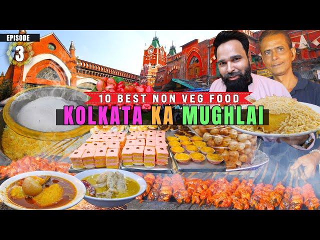 Best Mughlai Food of KOLKATA inside 150-Year-Old Hogg's Market | Kolkata Street Food, India!! 