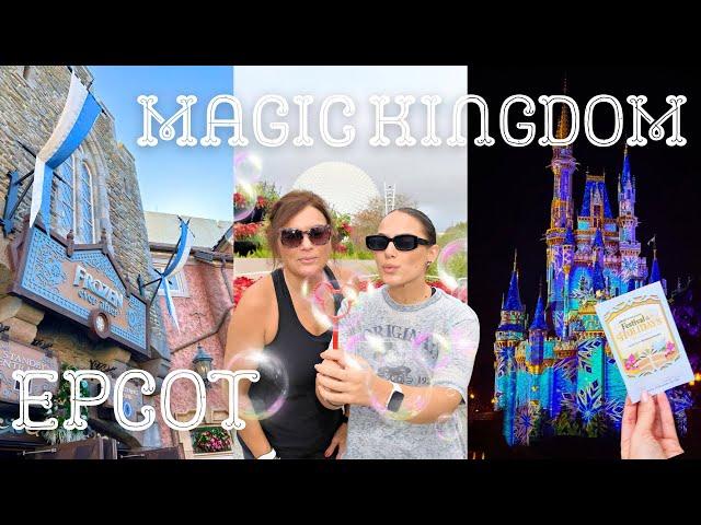  Day 1 Disney World Vlog | Christmas Magic at Magic Kingdom & Epcot | December 2024