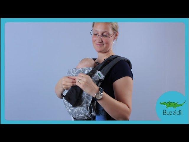 Buzzidil Fullbuckle Babytrage | Tragen vor dem Bauch | Front Carry DETAIL