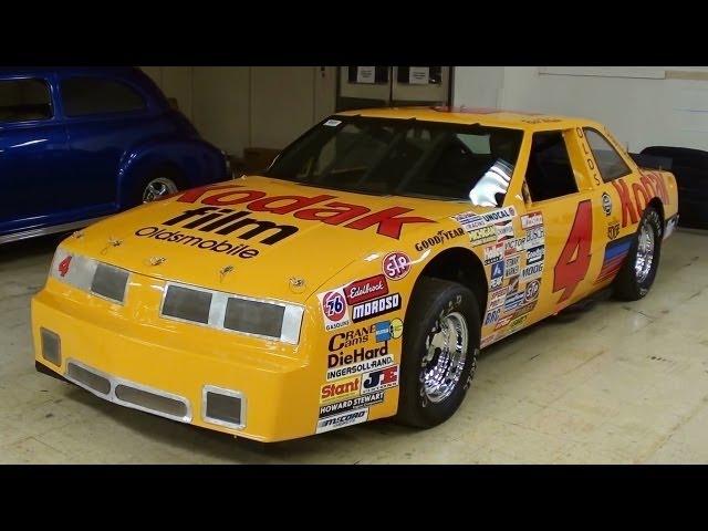 1986 Oldmobile Kodak Winston Cup Stock Car - Morgan McClure Rick Wilson Race Car